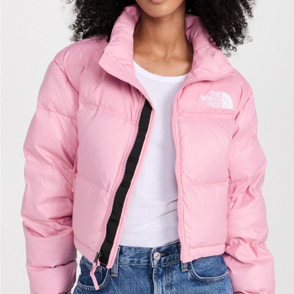 The North Face Women's Pink Quilted Puffer Jacket